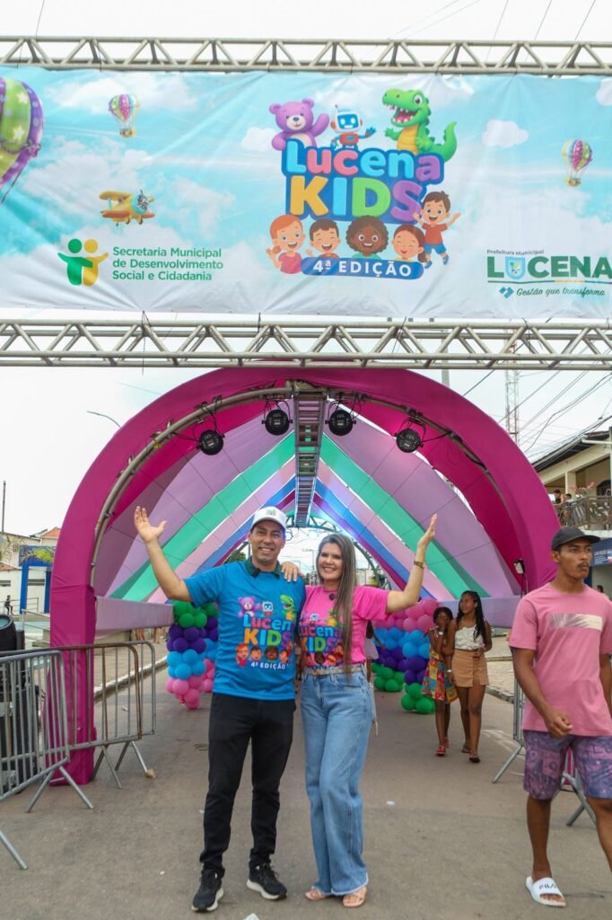 4ª Edição Do Lucena Kids é Sucesso Absoluto E Reúne Centenas De Crianças Em Evento Promovido Pela Prefeitura Municipal